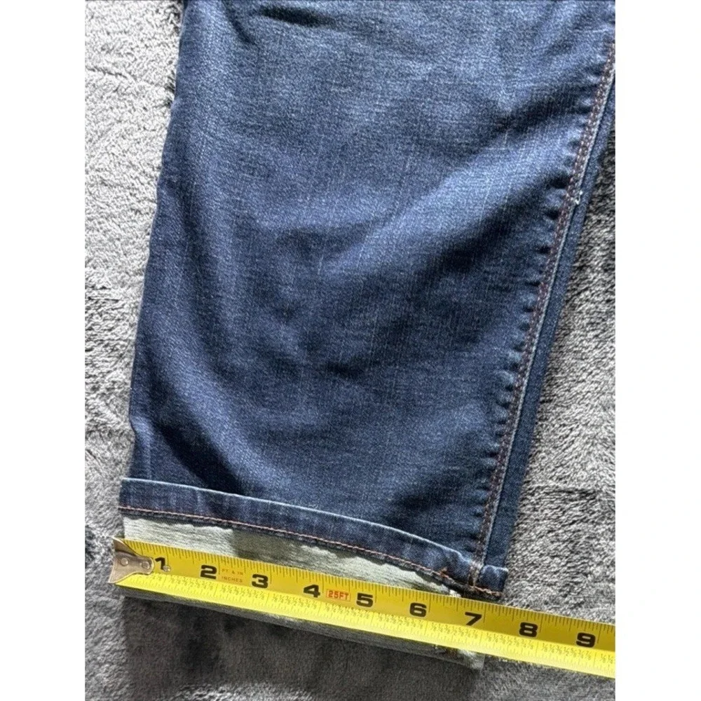 Lee Women's Easy Fit Dallas Crop Crop Just Below the Waist Blue Jeans 18M NWT